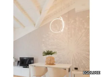 LANCIA TONDA SYSTEM - LED aluminium pendant lamp _ EGOLUCE