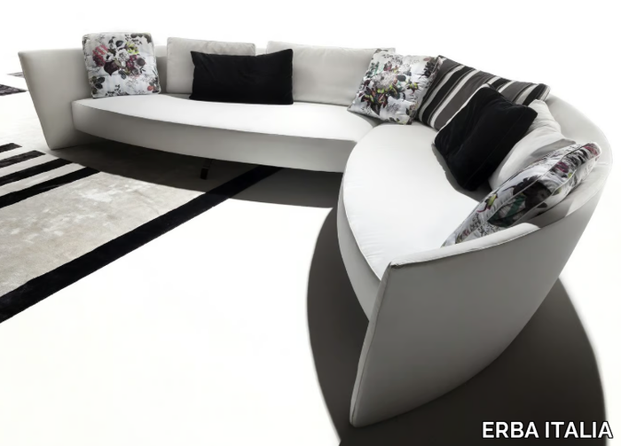 IBIZA - Sectional fabric sofa _ ERBA ITALIA