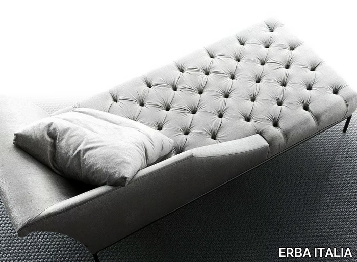 AUTOGRAFO - Upholstered fabric day bed _ ERBA ITALIA