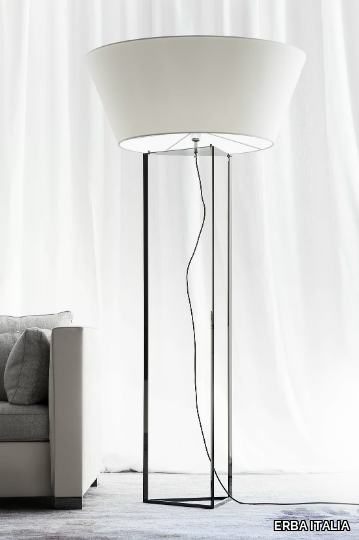 DISCO - Fabric floor lamp _ ERBA ITALIA