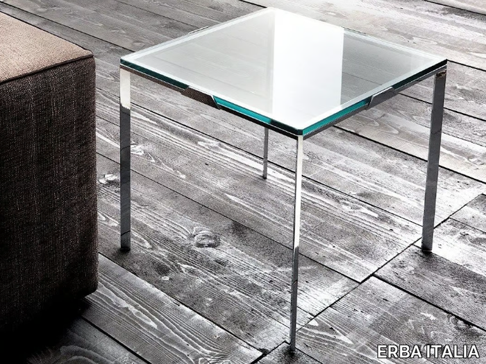 LEGGERO - Square coffee table for living room _ ERBA ITALIA