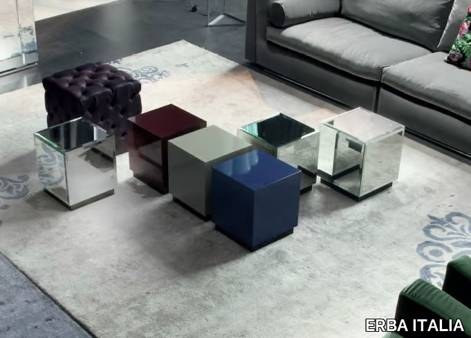 CUBO - Low square coffee table _ ERBA ITALIA