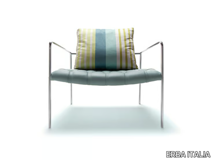 ABBEY ROAD - Upholstered armchair with armrests _ ERBA ITALIA