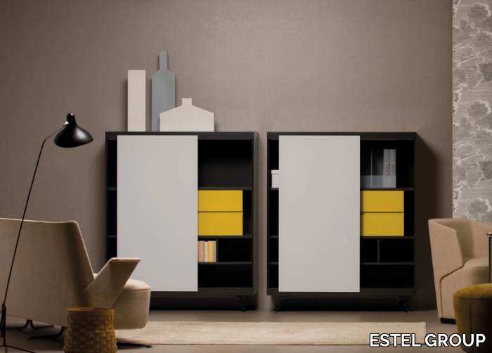 ALIANTE - Highboard with sliding doors _ ESTEL GROUP