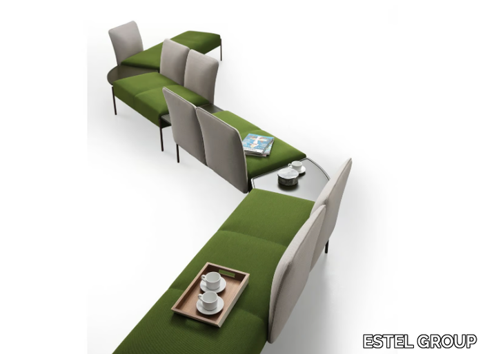 DOLLY - Fabric bench seating _ ESTEL GROUP