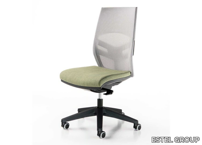 EASY B BASIC - Swivel fabric office chair with 5-Spoke base _ ESTEL GROUP