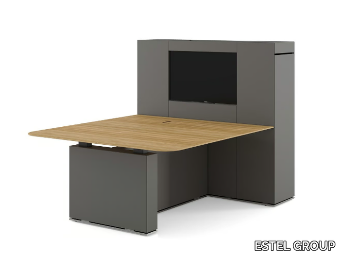 ISOLA ERGONOMIC - Multimedia meeting table _ ESTEL GROUP