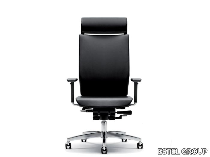 MODO - Swivel leather executive chair _ ESTEL GROUP