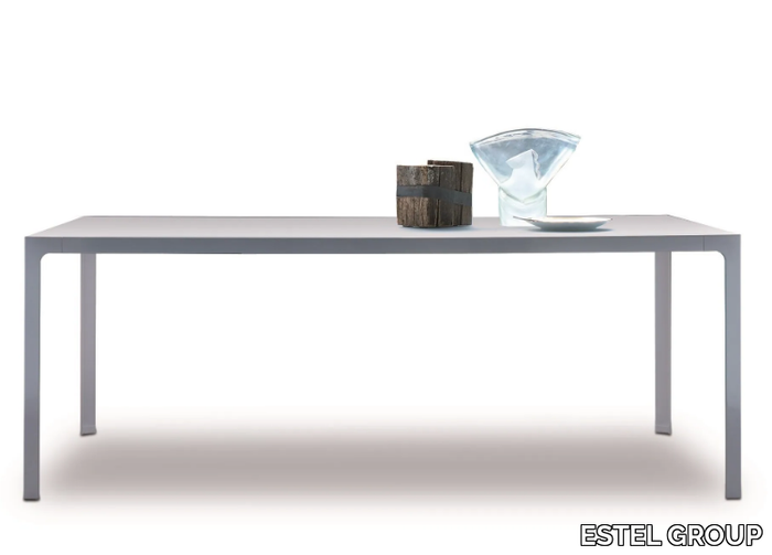 MORE - Rectangular metal table _ ESTEL GROUP