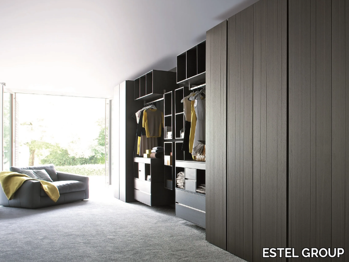 SKETCH - Sectional MDF wardrobe _ ESTEL GROUP