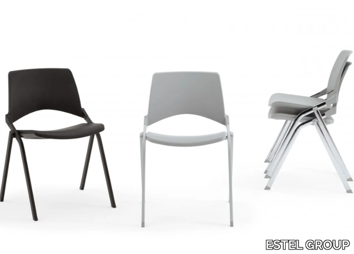 KENDO - Stackable polypropylene chair _ ESTEL GROUP