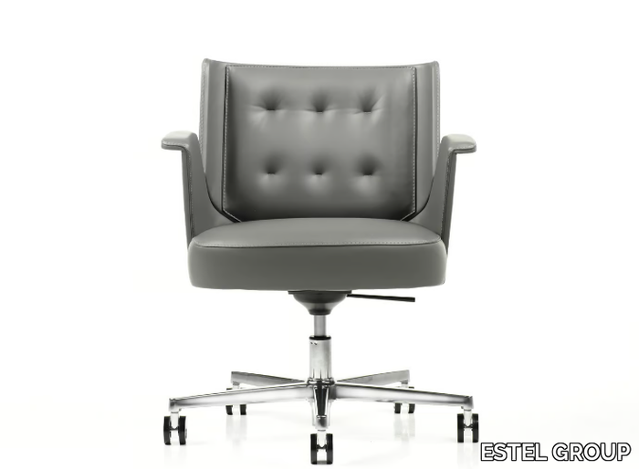 EMBRASSE - Leather executive chair _ ESTEL GROUP