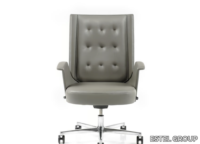 EMBRASSE - Leather executive chair _ ESTEL GROUP