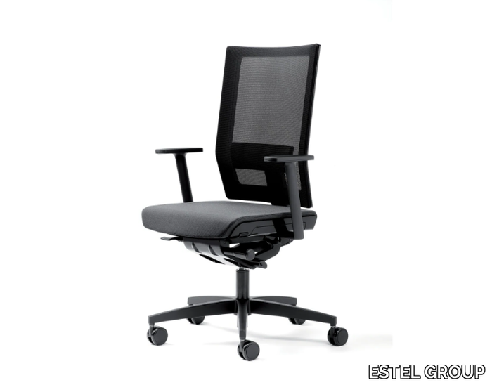 MODO - Swivel mesh office chair _ ESTEL GROUP