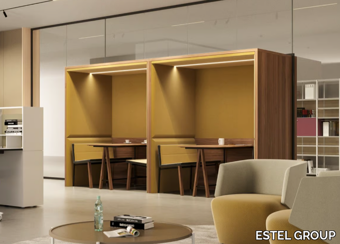 BRIEFING INTERWALL MEETING - Wooden meeting pod _ ESTEL GROUP