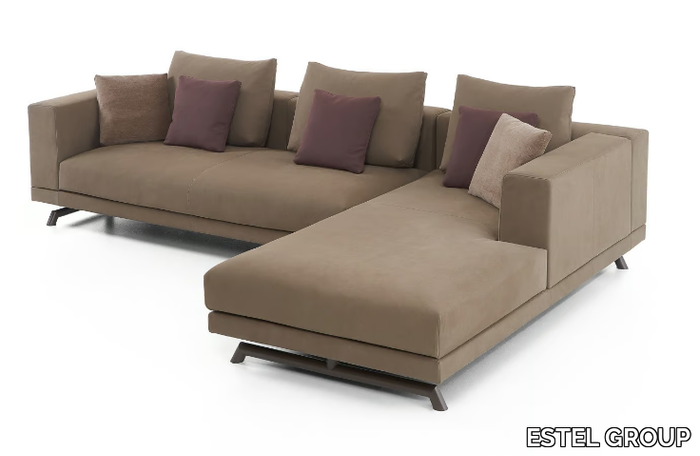 SANMARINO - Corner sectional fabric sofa _ ESTEL GROUP