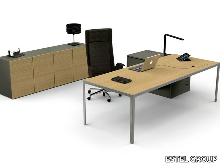 MORE - Rectangular workstation desk _ ESTEL GROUP