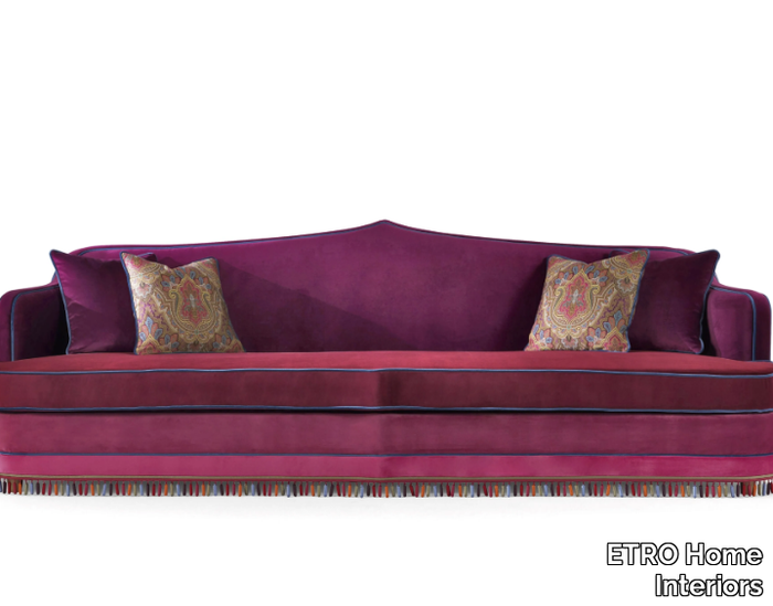 AMINA - 3 seater velvet sofa _ ETRO Home Interiors