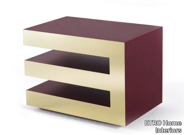 ECON - Rectangular wooden side table _ ETRO Home Interiors