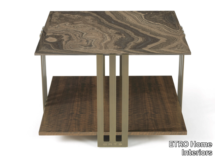 KLEE - Square eucalyptus coffee table _ ETRO Home Interiors