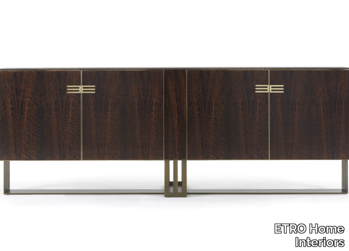 KLEE - Eucalyptus sideboard with doors _ ETRO Home Interiors