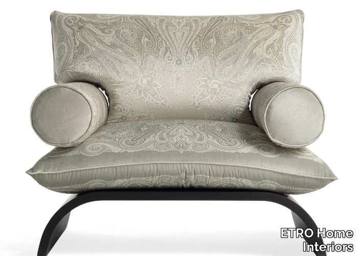 SERSE - Fabric armchair with armrests _ ETRO Home Interiors