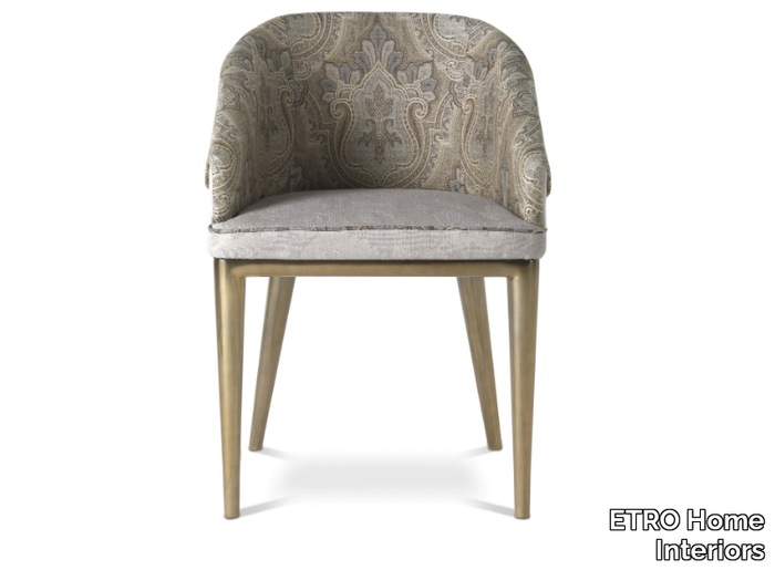 PICABIA - Upholstered fabric chair with armrests _ ETRO Home Interiors