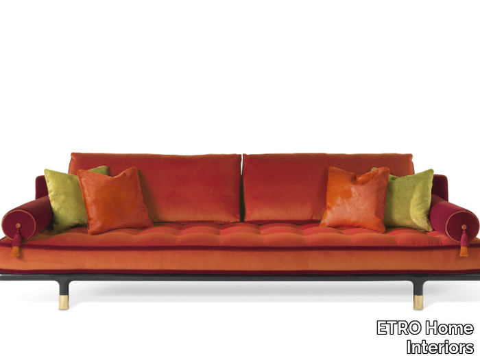 WOODSTOCK - 4 seater tufted velvet sofa _ ETRO Home Interiors