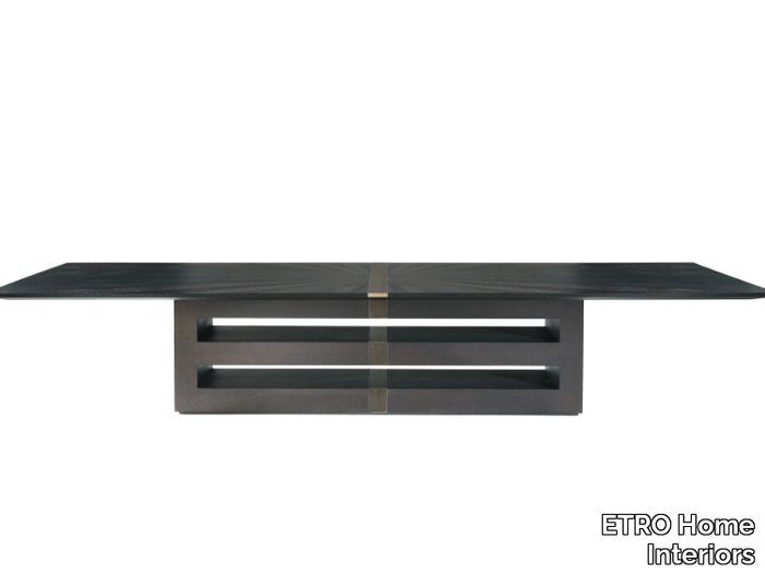 TIRTHA - Rectangular wooden living room table _ ETRO Home Interiors