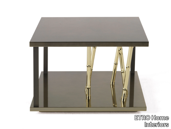 TAXILA - Square wooden side table _ ETRO Home Interiors