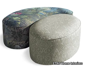 GOA - Fabric garden pouf _ ETRO Home Interiors