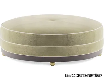 MEKONG - Upholstered round fabric pouf _ ETRO Home Interiors