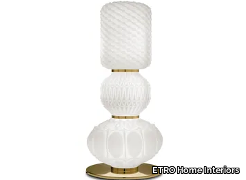 CHAGALL - Satin glass table lamp _ ETRO Home Interiors