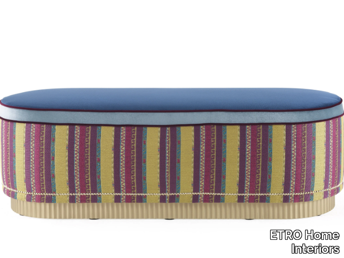 MERIAM - Upholstered velvet bench _ ETRO Home Interiors