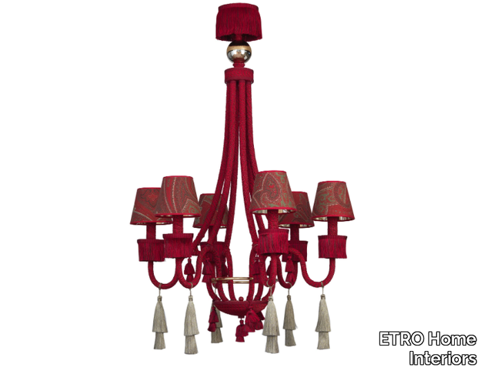 VISAN - Silk chandelier _ ETRO Home Interiors