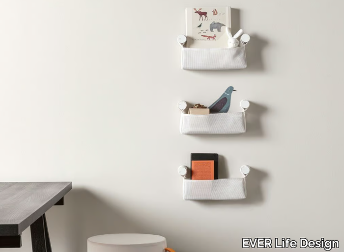 DOT BASKET - Technical fabric wall basket _ EVER Life Design