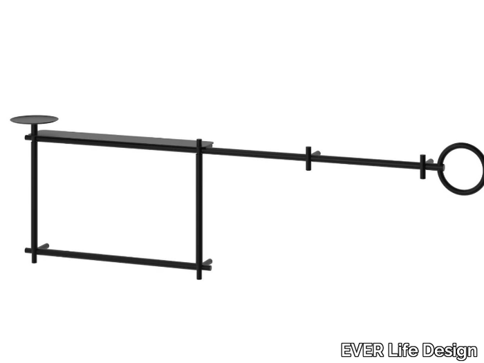 BUCK - Rectangular module with shelves and towel holder _ EVER Life Design