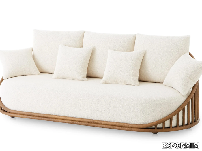 CASK - 3 seater rattan sofa _ EXPORMIM