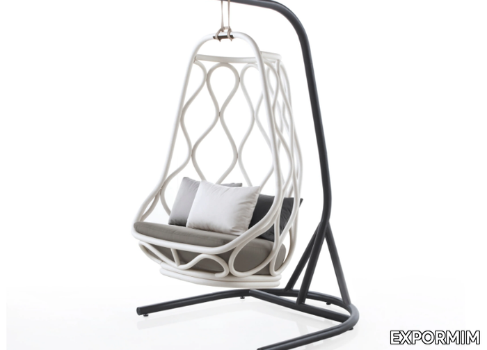 NAUTICA - Rocking Swing rattan armchair _ EXPORMIM