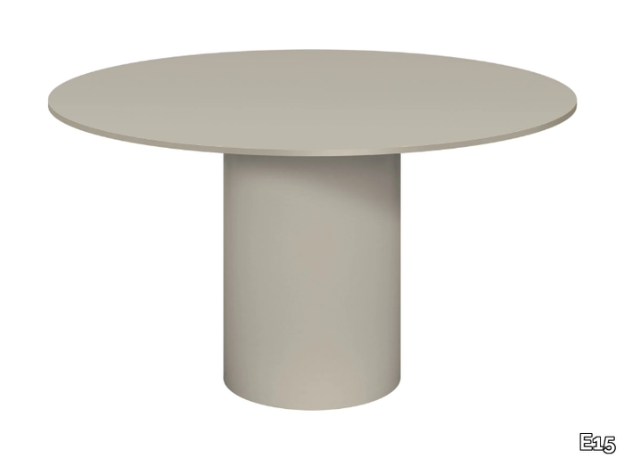 HIROKI METAL - Round steel table _ E15