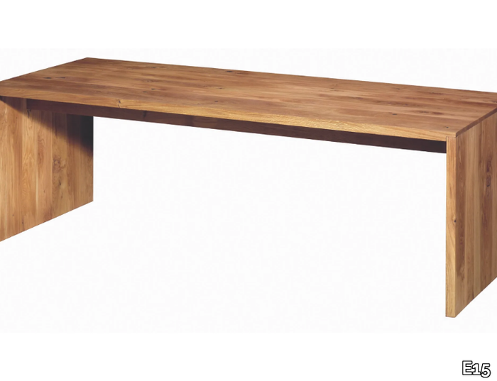 PONTE - Solid wood office desk / table _ E15