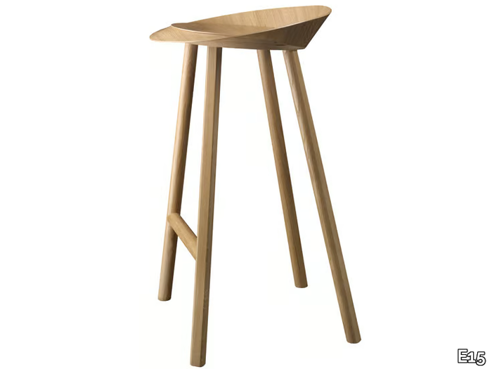 JEAN - Wooden barstool _ E15