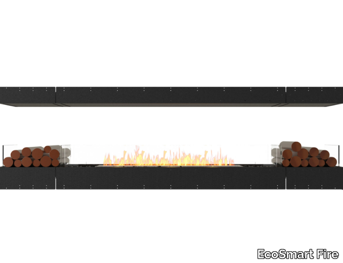 FLEX 104IL.BX2 - Bioethanol glass and steel Fireplace insert _ EcoSmart Fire