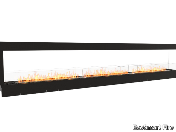 FLEX 158PN BX2 - Bioethanol steel Fireplace insert with Panoramic Glass _ EcoSmart Fire