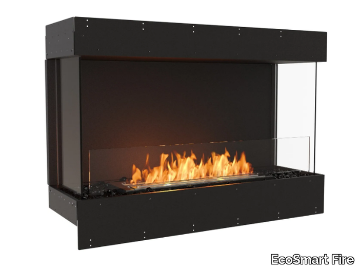 FLEX 42BY - Bioethanol steel Fireplace insert with Panoramic Glass _ EcoSmart Fire