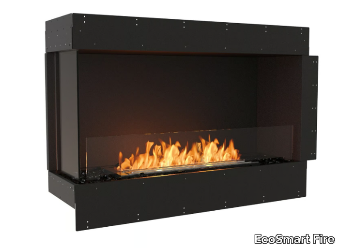 FLEX 42RC - Bioethanol steel Fireplace insert with Panoramic Glass _ EcoSmart Fire