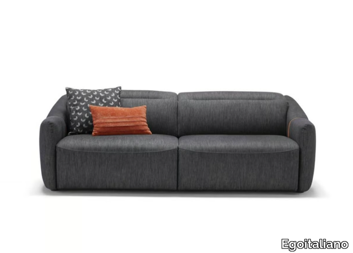 PACHA - Recliner 3 seater fabric sofa _ Egoitaliano