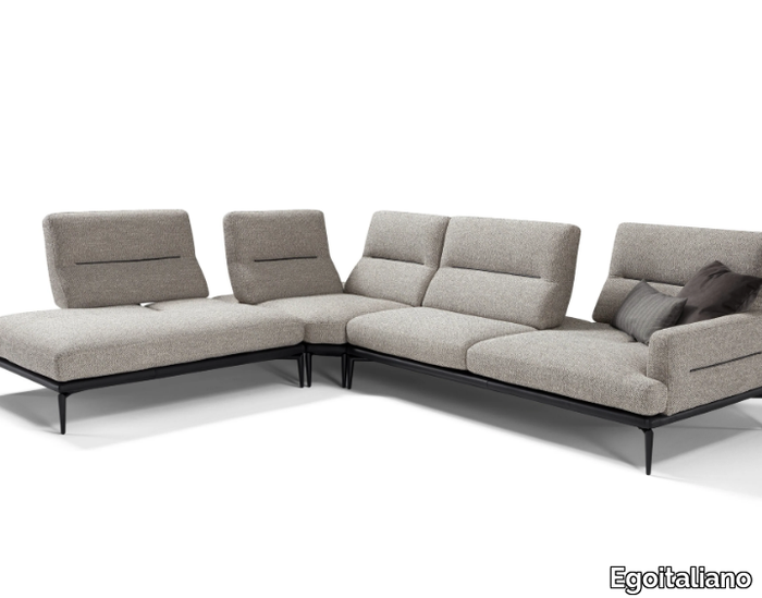 FENG - Corner fabric sofa _ Egoitaliano