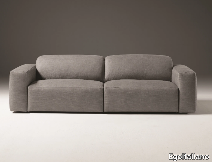 BEVERLY - 3 seater relaxing fabric sofa with removable cover _ Egoitaliano