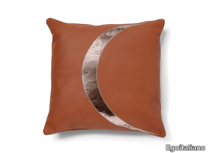 LUNA - Leather sofa cushion _ Egoitaliano